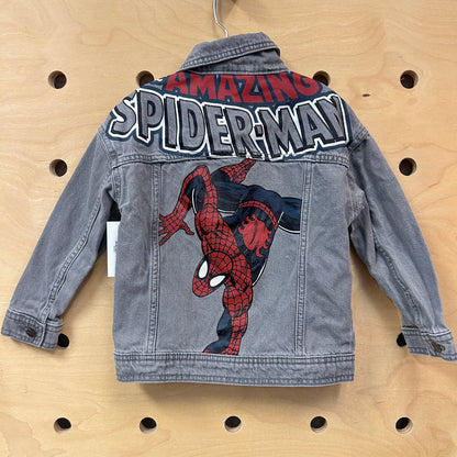 Amazing Spiderman Denim Jacket