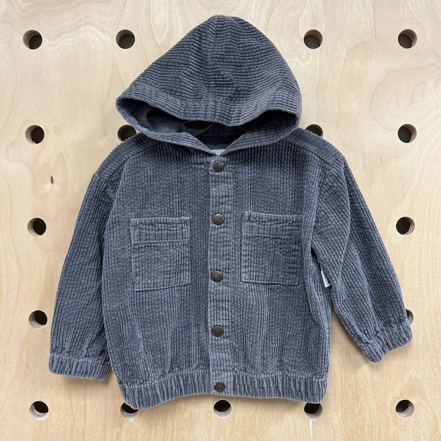 Grey Cord Jacket
