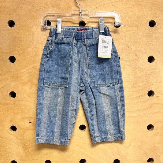 Striped Double Trouble Jeans