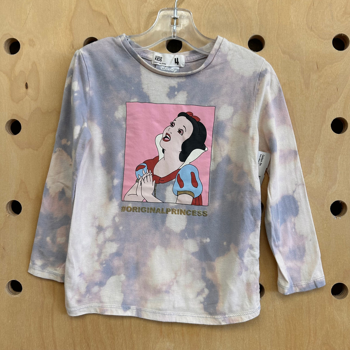 Snow White Tie Dye :LS Tee