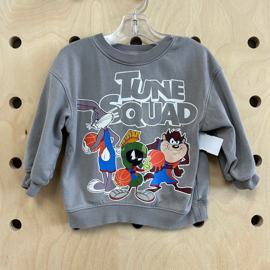 Grey Tune Squad Sweatshirt