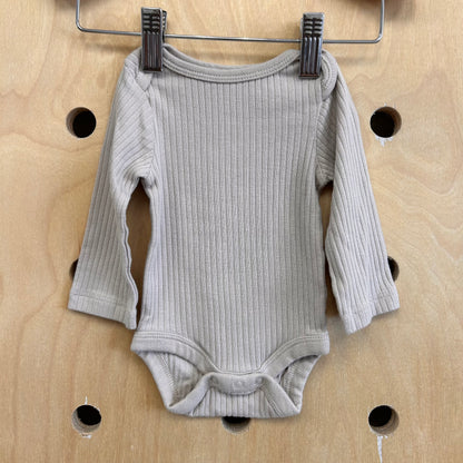 Cream Ribbed Birds Outfit