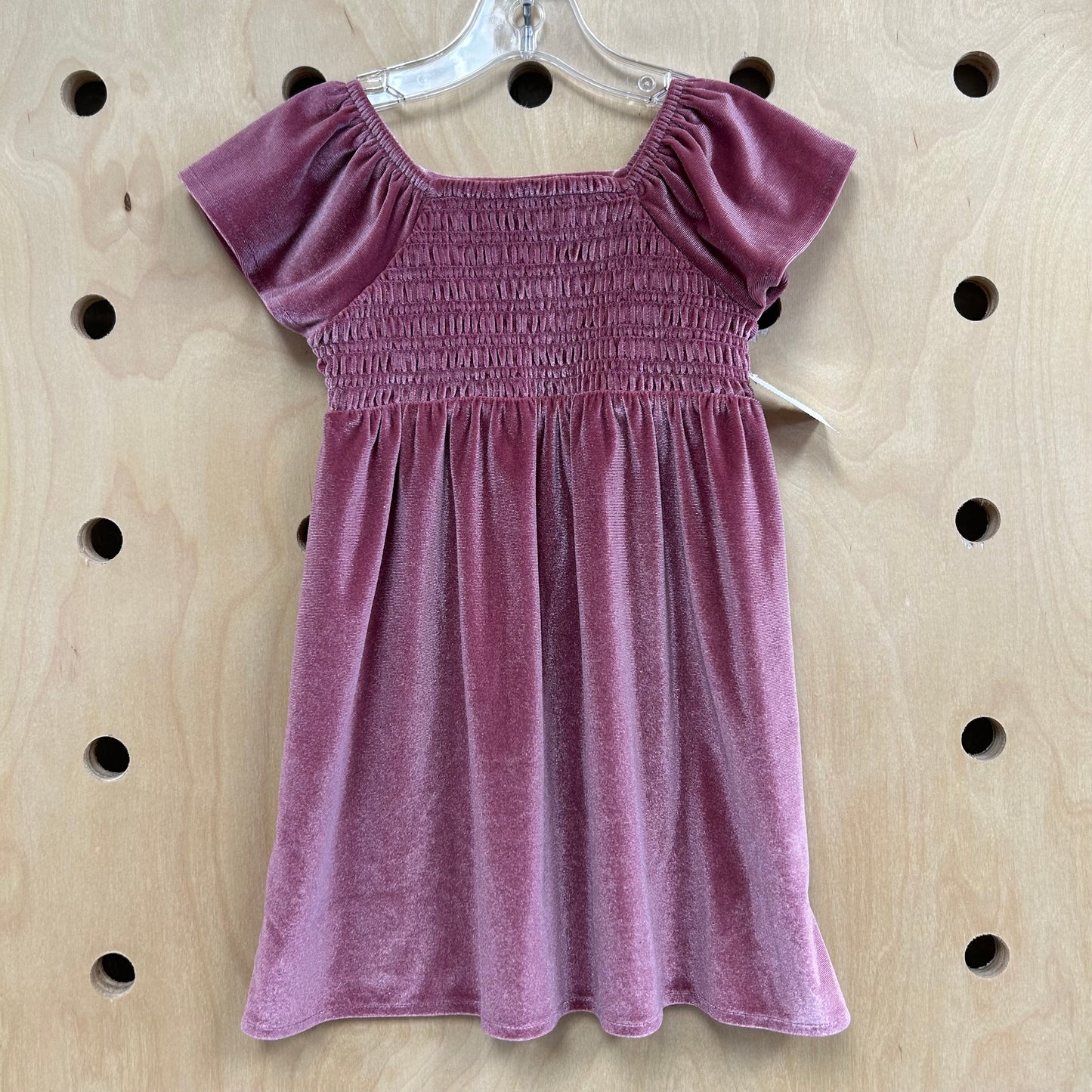 Mauve Velour Dress