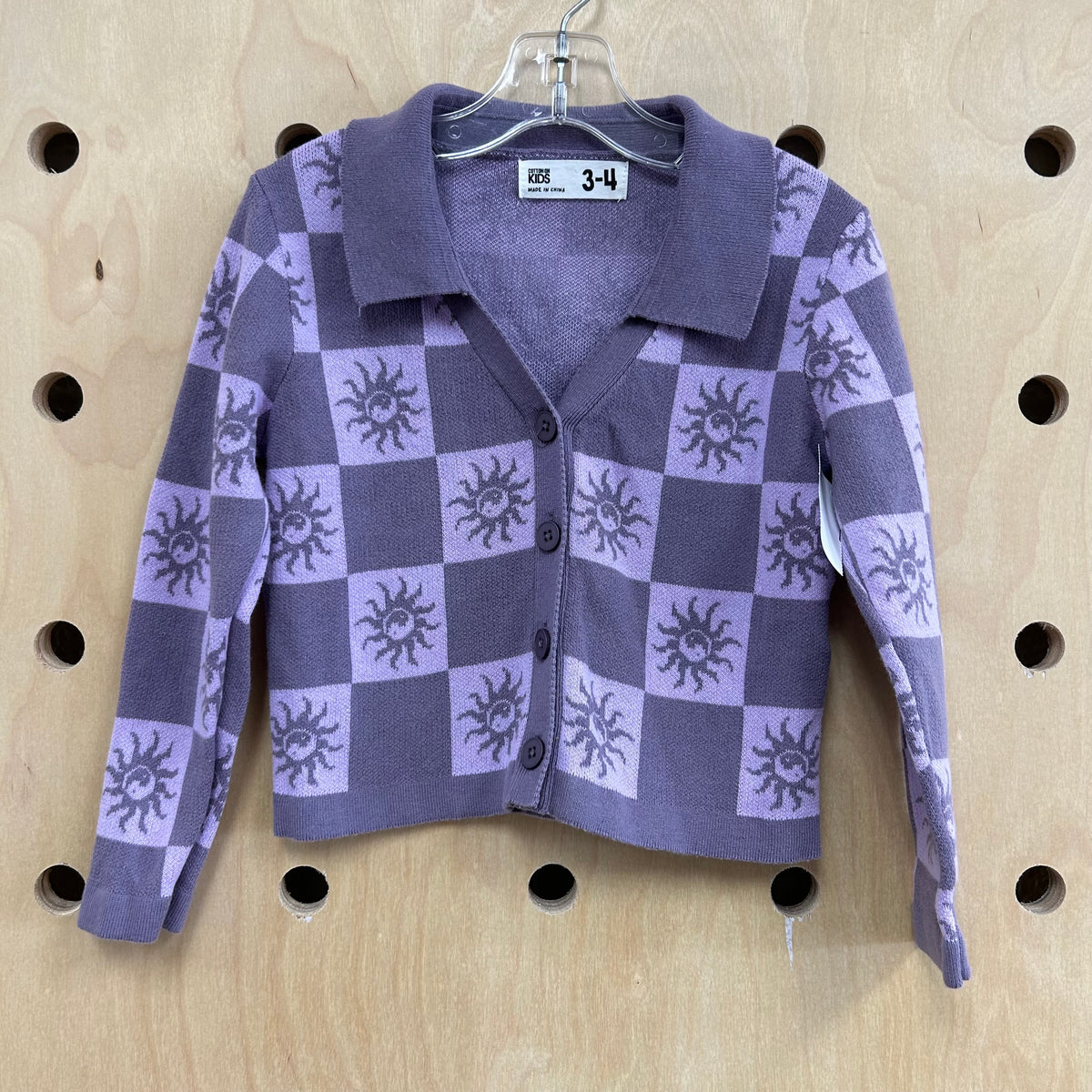 Lavender Sun Knit Cardigan