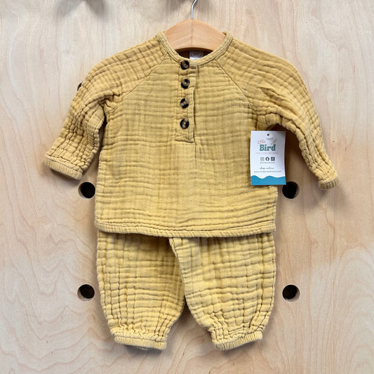 Yellow Gauze Outfit