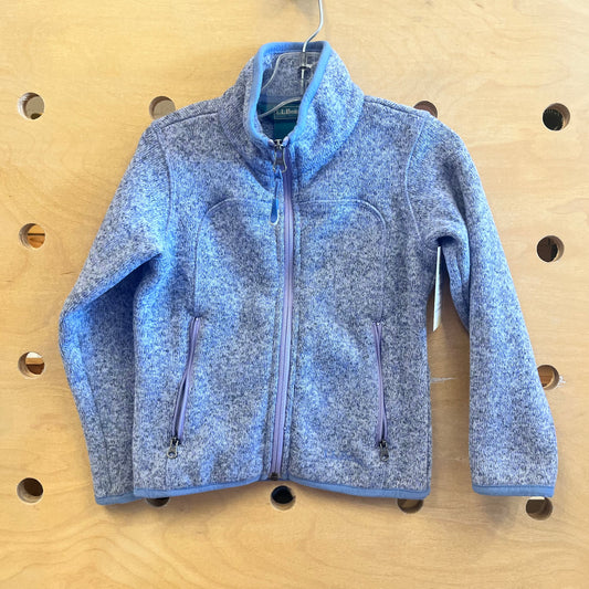 Periwinkle Fleece Zip Up
