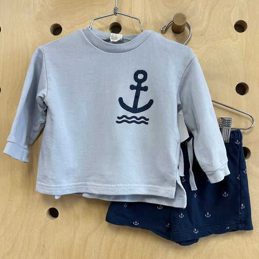 Blue Anchors Outfit