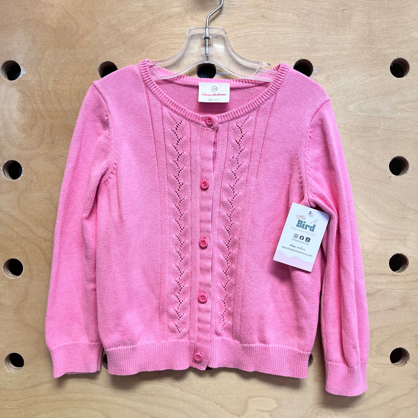 Pink Cardigan