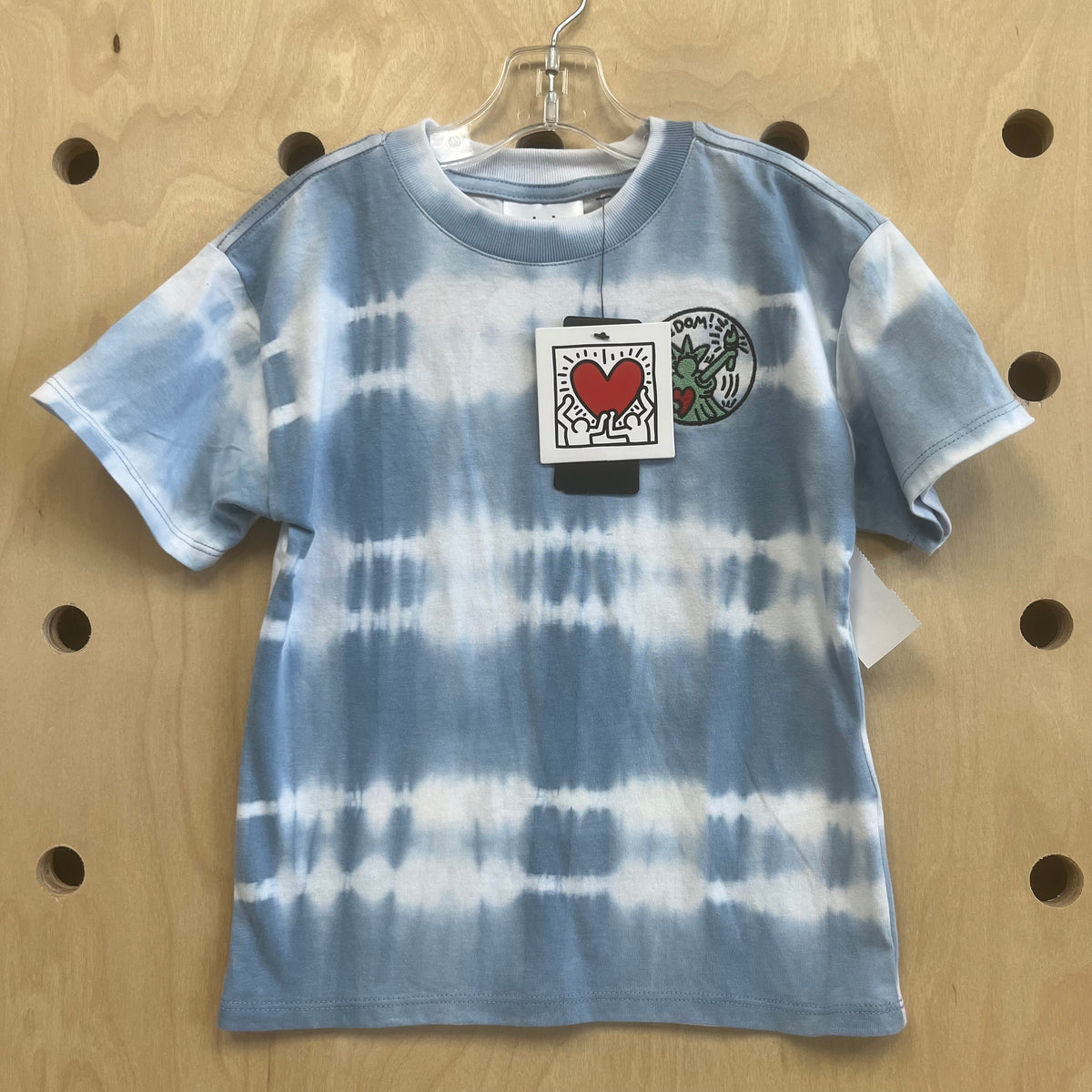 Blue Tie Dye Liberty Tee NEW!