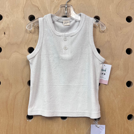 Cream Terry Tank NEW!