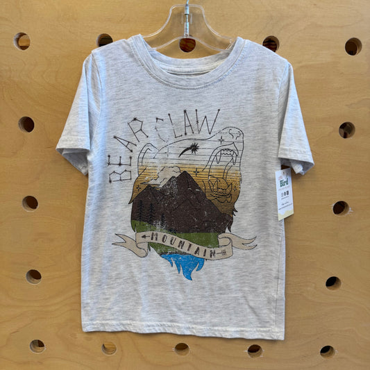Grey Bear Claw Mountain Astrology Tee