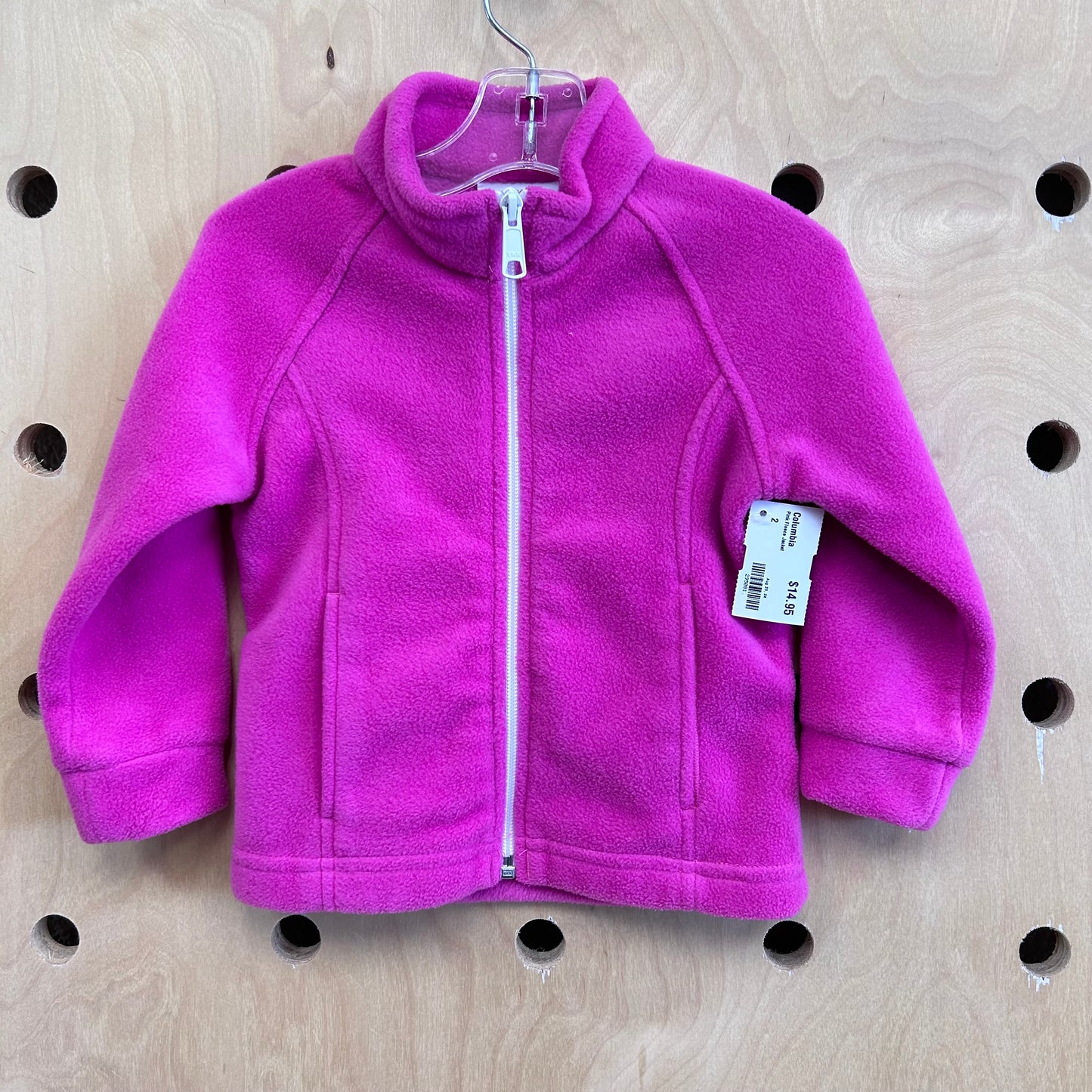 Pink Fleece Jacket