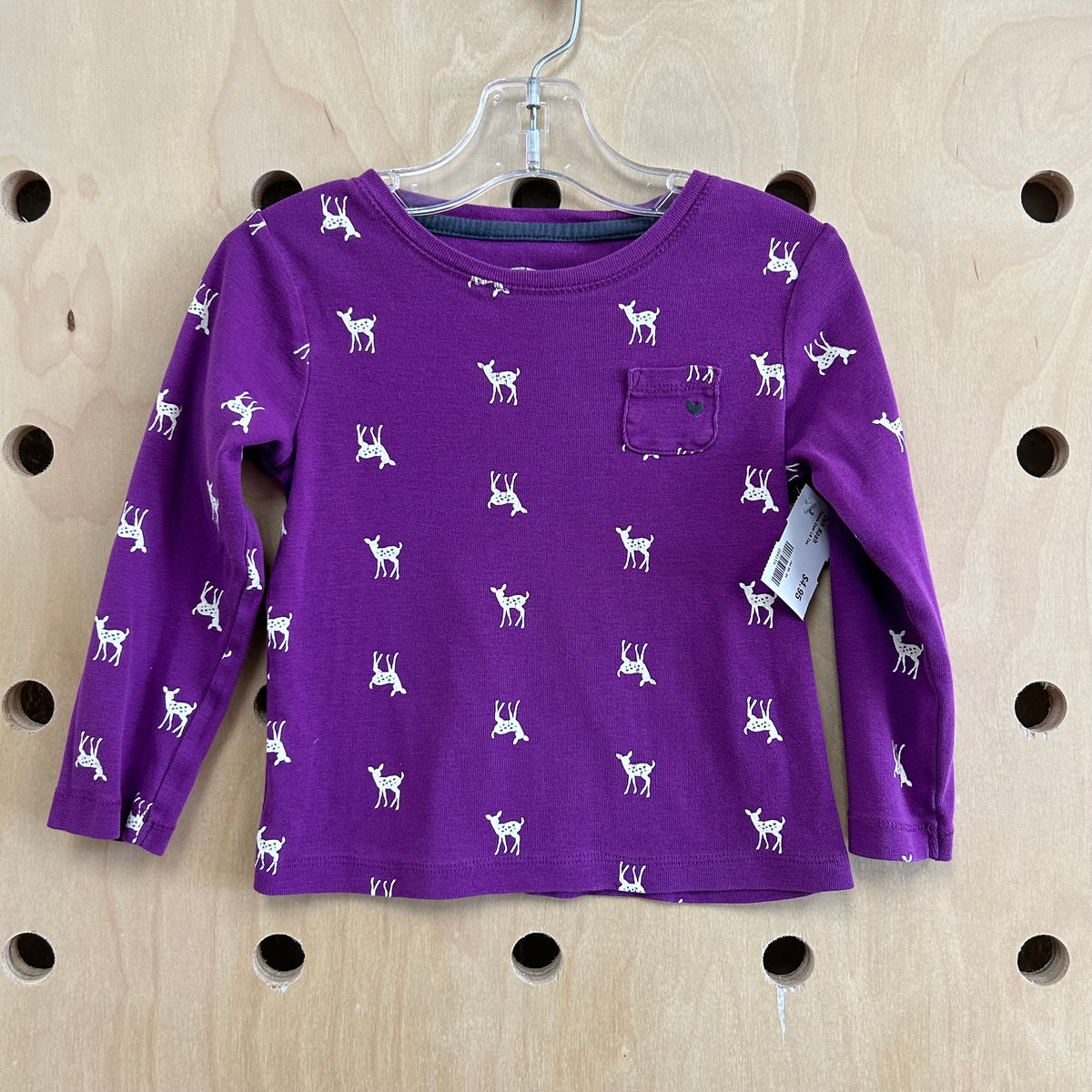 Purple Deer LS Tee