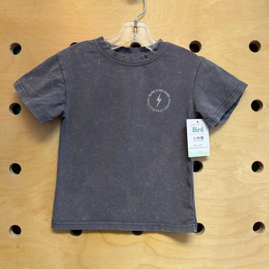 Grey Surf and Ride Tee