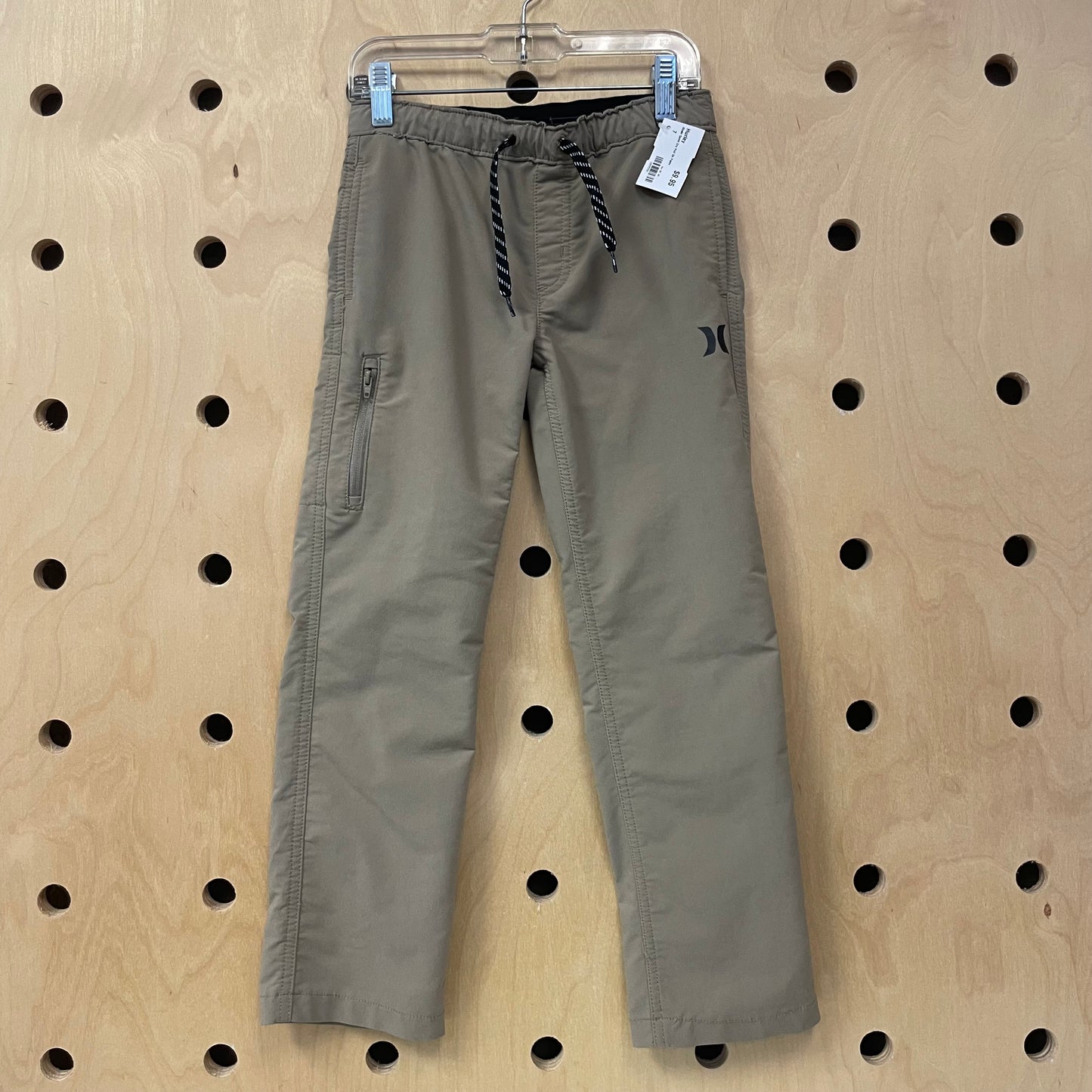 Khaki Quick Dry Pull On Pants