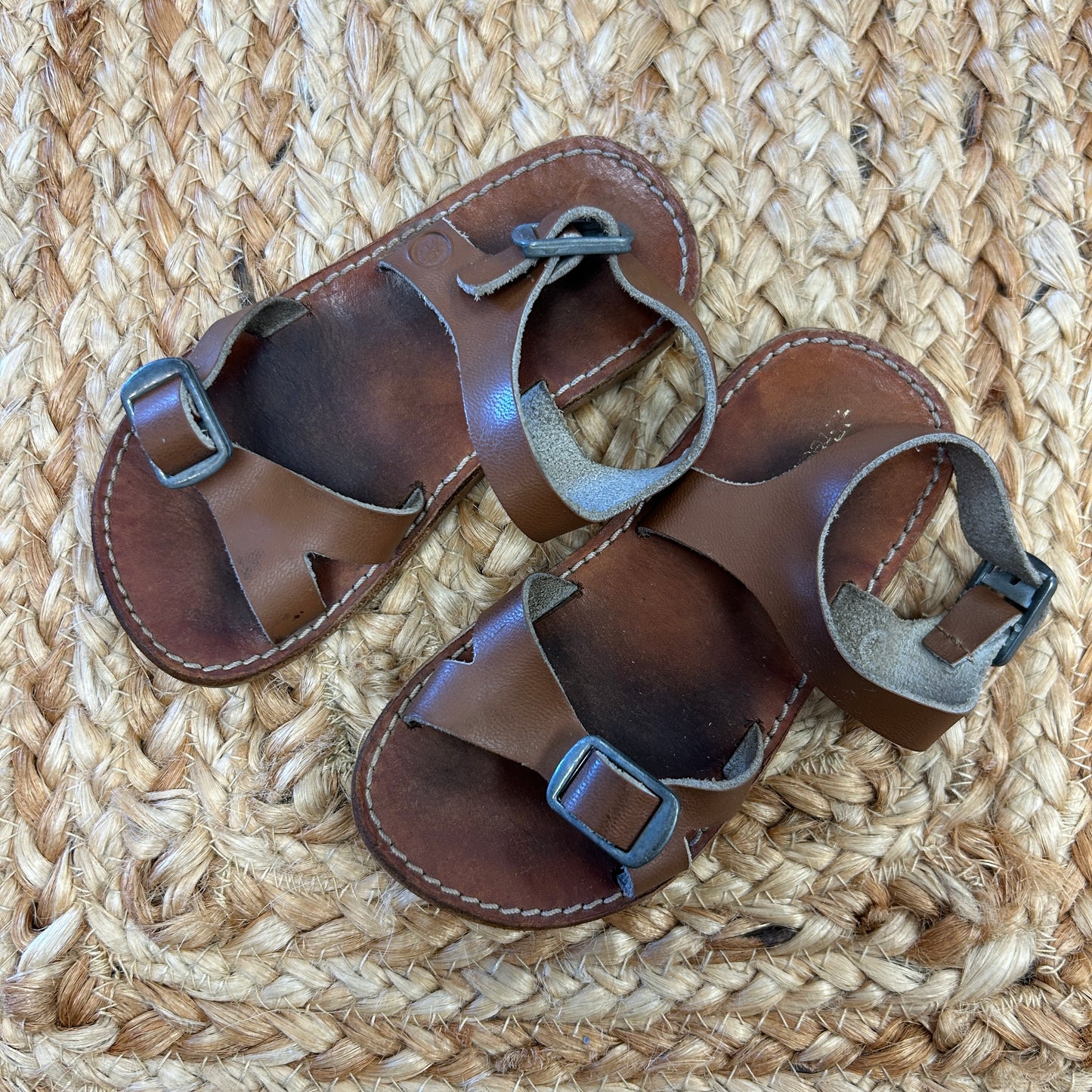 Brown Leather Sandals