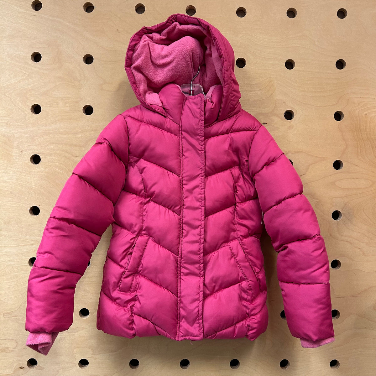 Pink Puffer Jacket