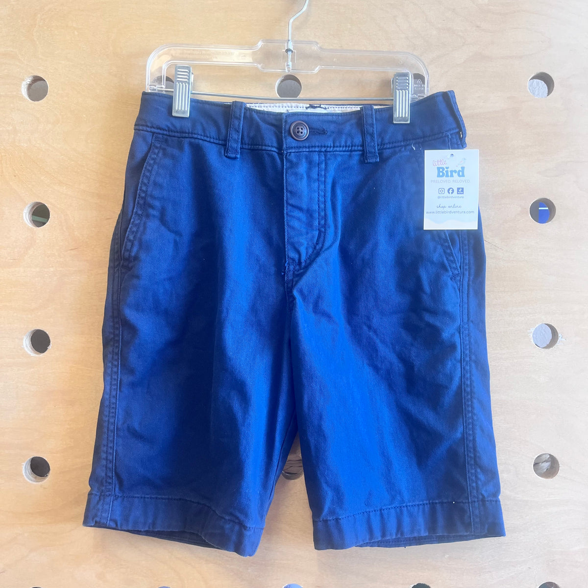 Blue Chino Shorts
