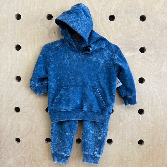 Blue Tie Dye Hoodie Outfit