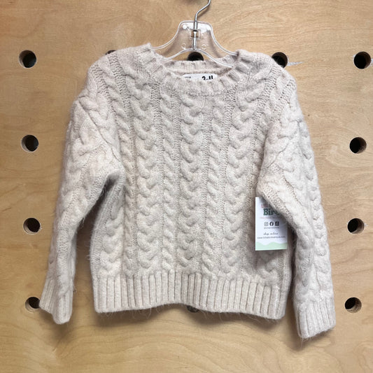 Cream Knitted Sweater