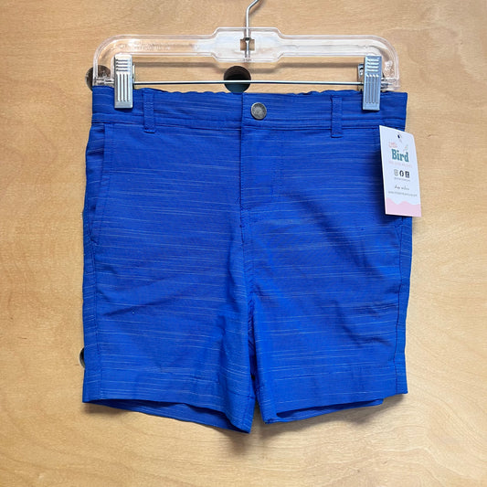 Blue/White Striped Quick Dry Shorts