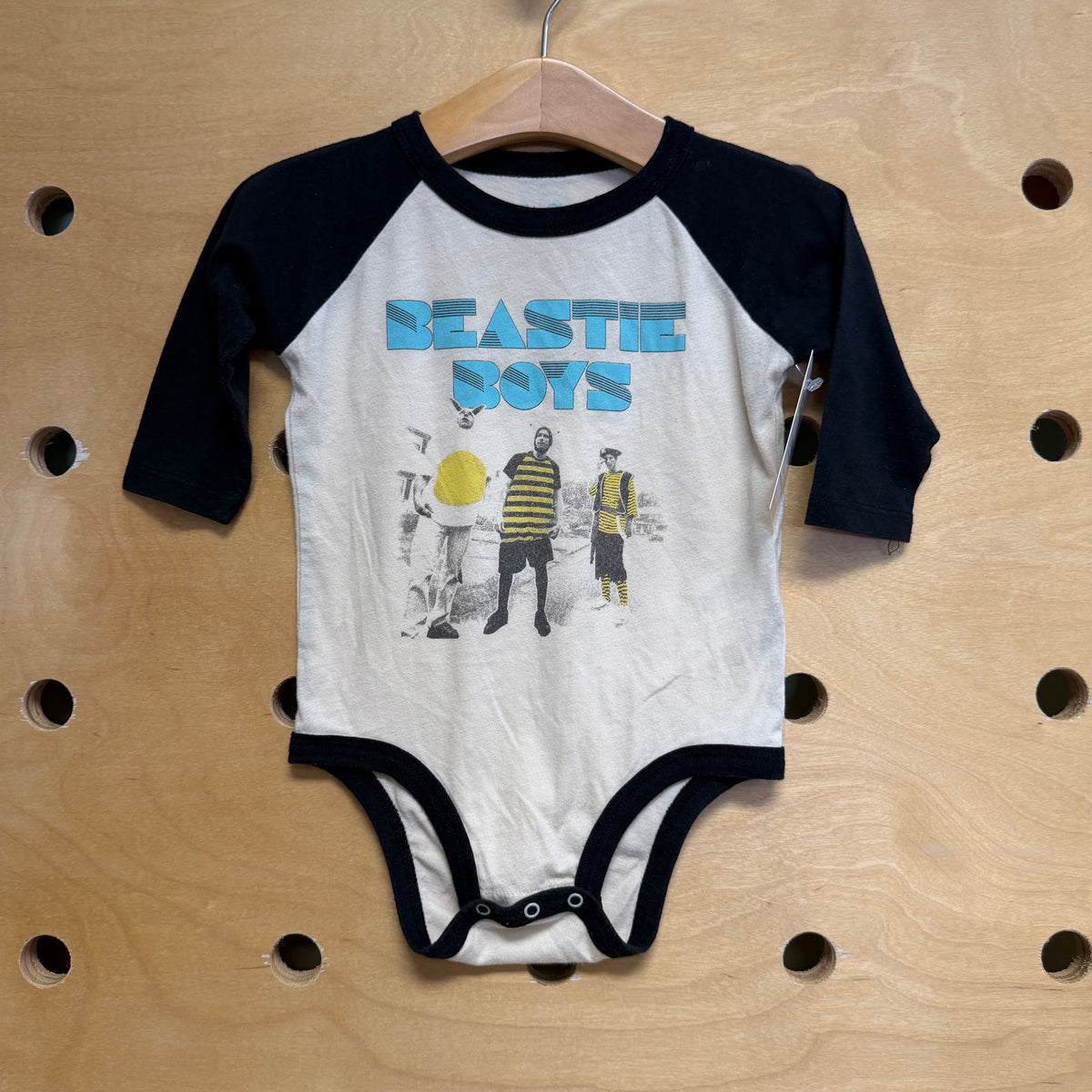 Cream/Black Beastie Boys Bodysuit
