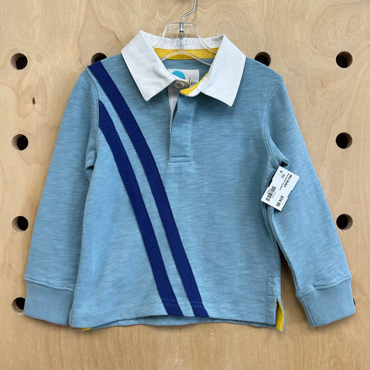 Blue Collared Long Sleeve