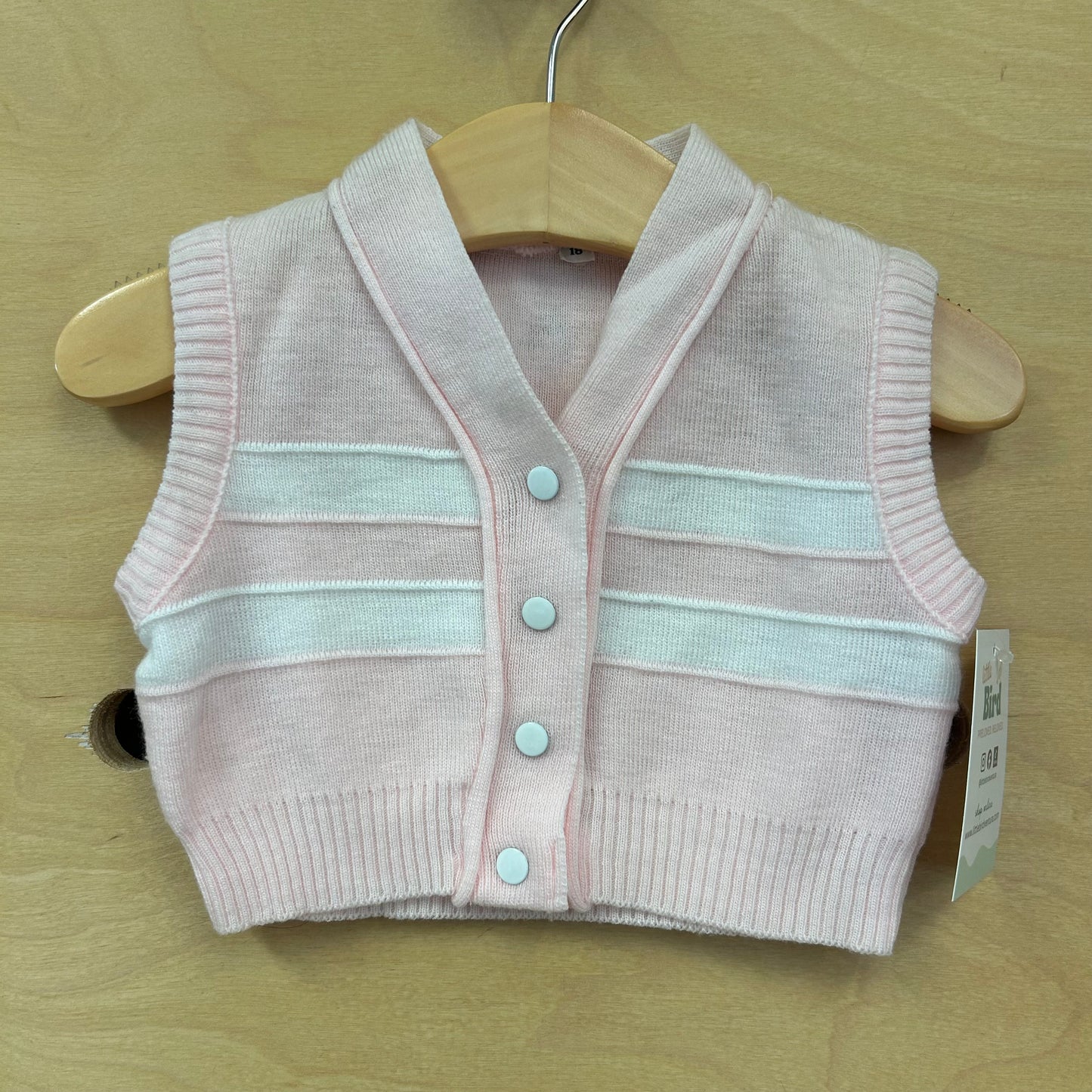 Pink Acrylic Vest