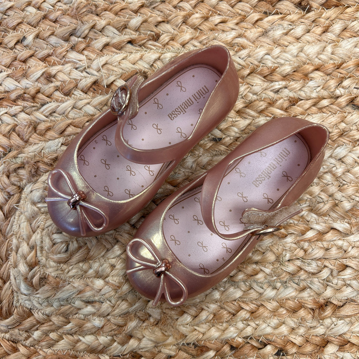 Pink Bow Mary Janes