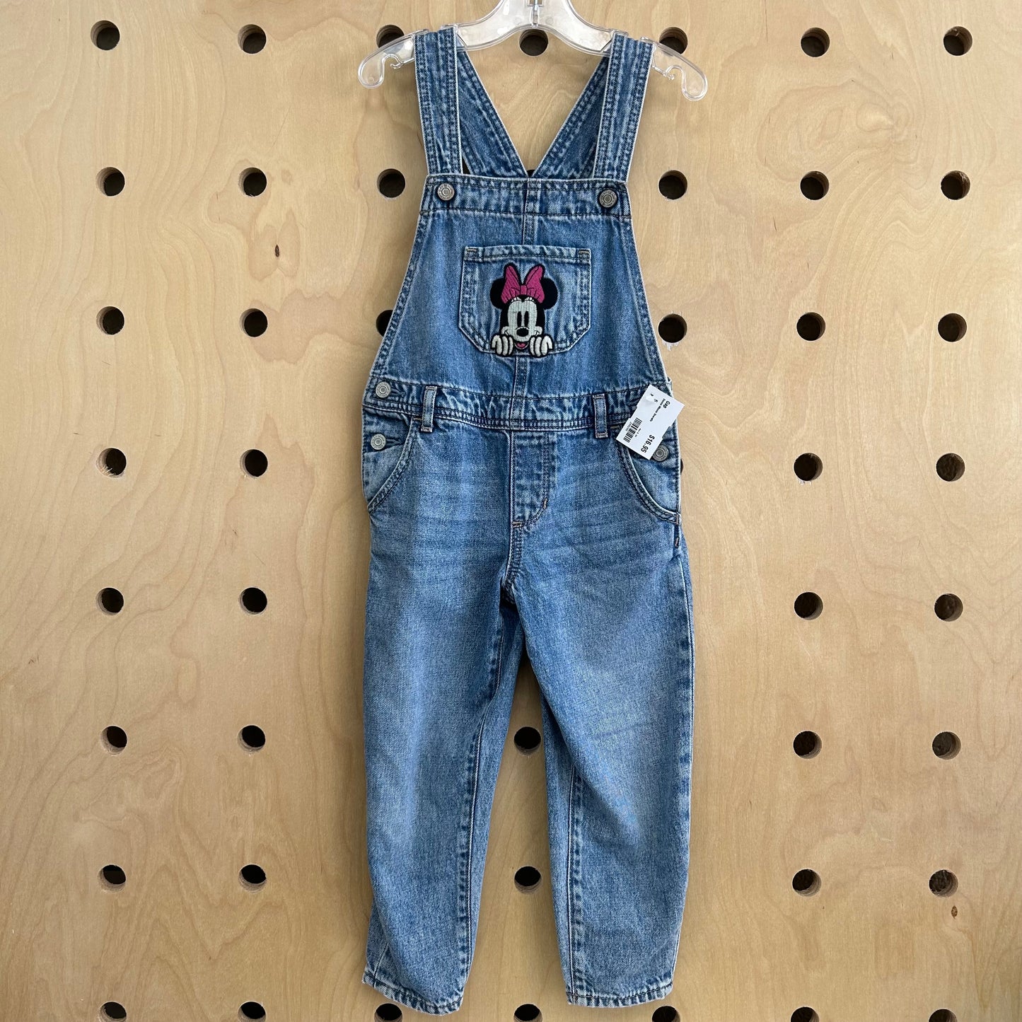 Denim Minnie Overalls