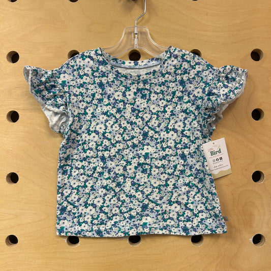 Blue Floral Tee