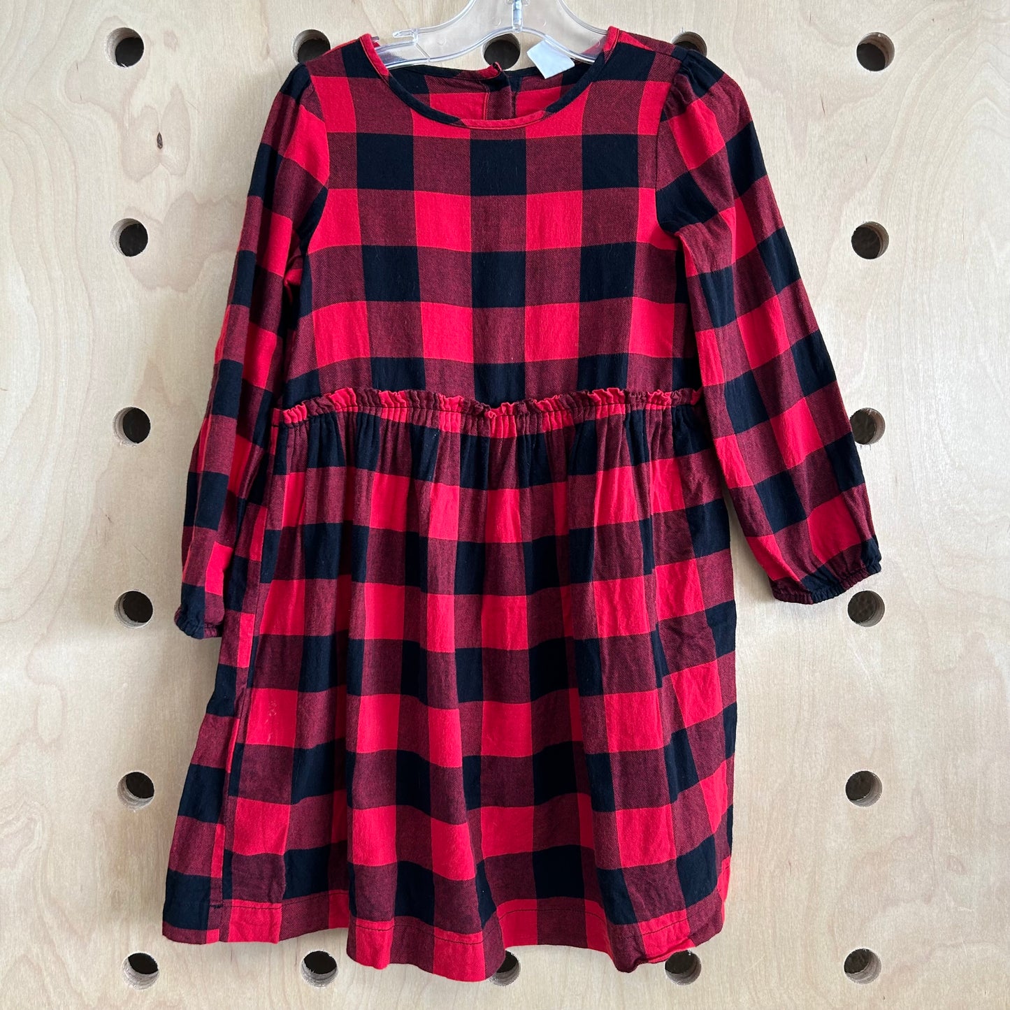 Red & Black Plaid Dress