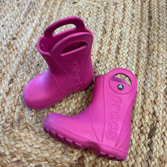 Pink Rain Boots