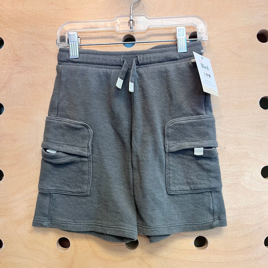Green Drawstring Pocket Soft Shorts
