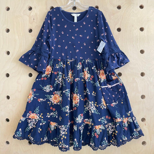 Blue Floral Dress