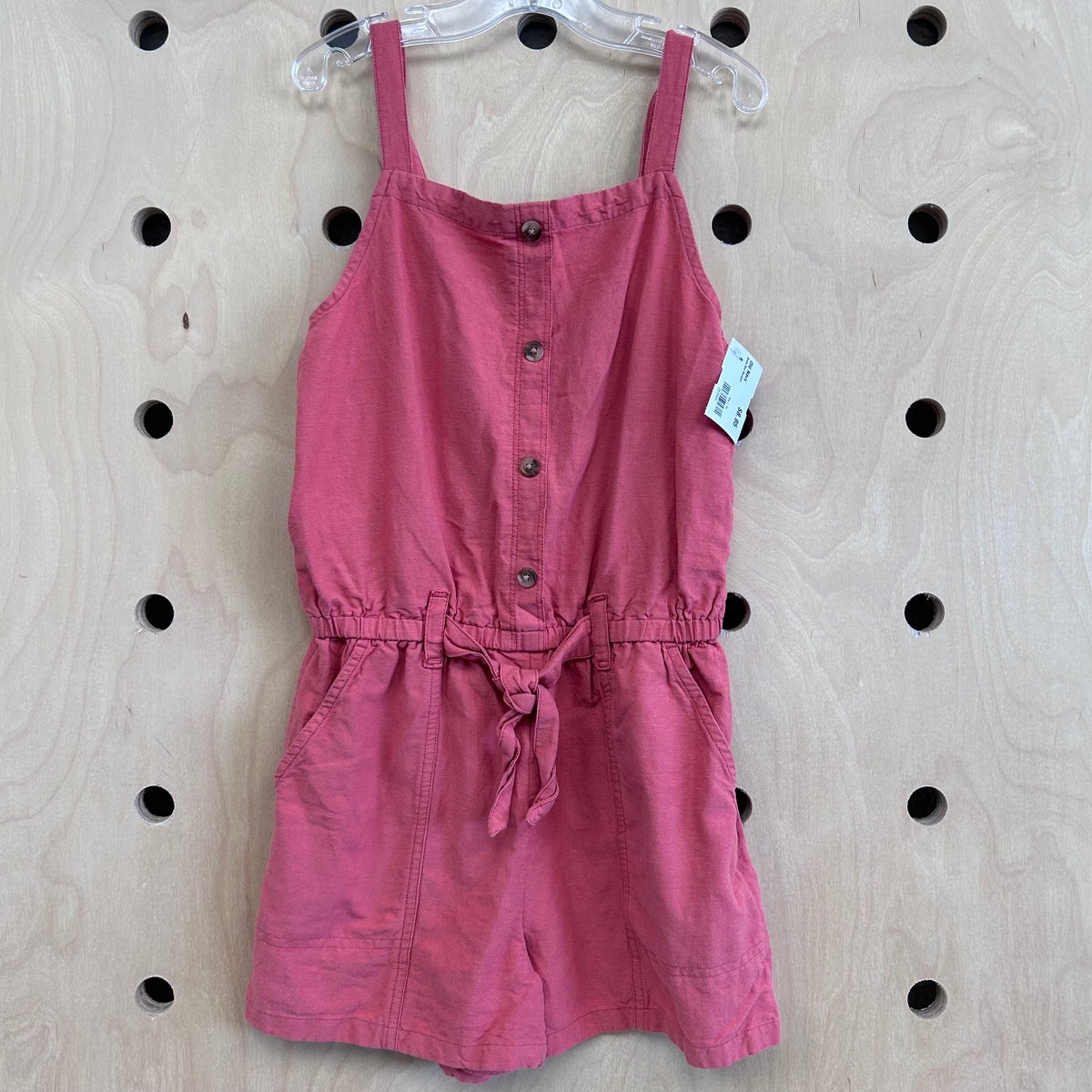 Brick Red Romper