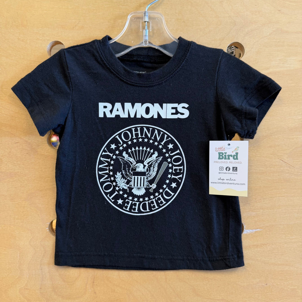 Black Ramones Tee