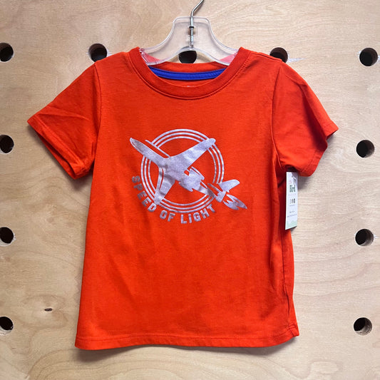 Orange Speed Of Light Tee