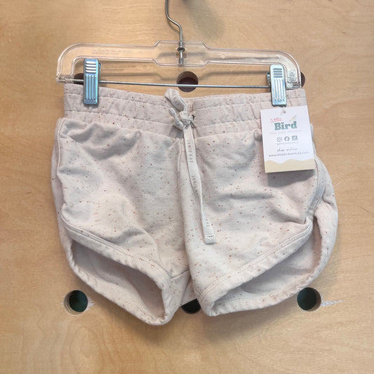 Cream Speckled Shorts