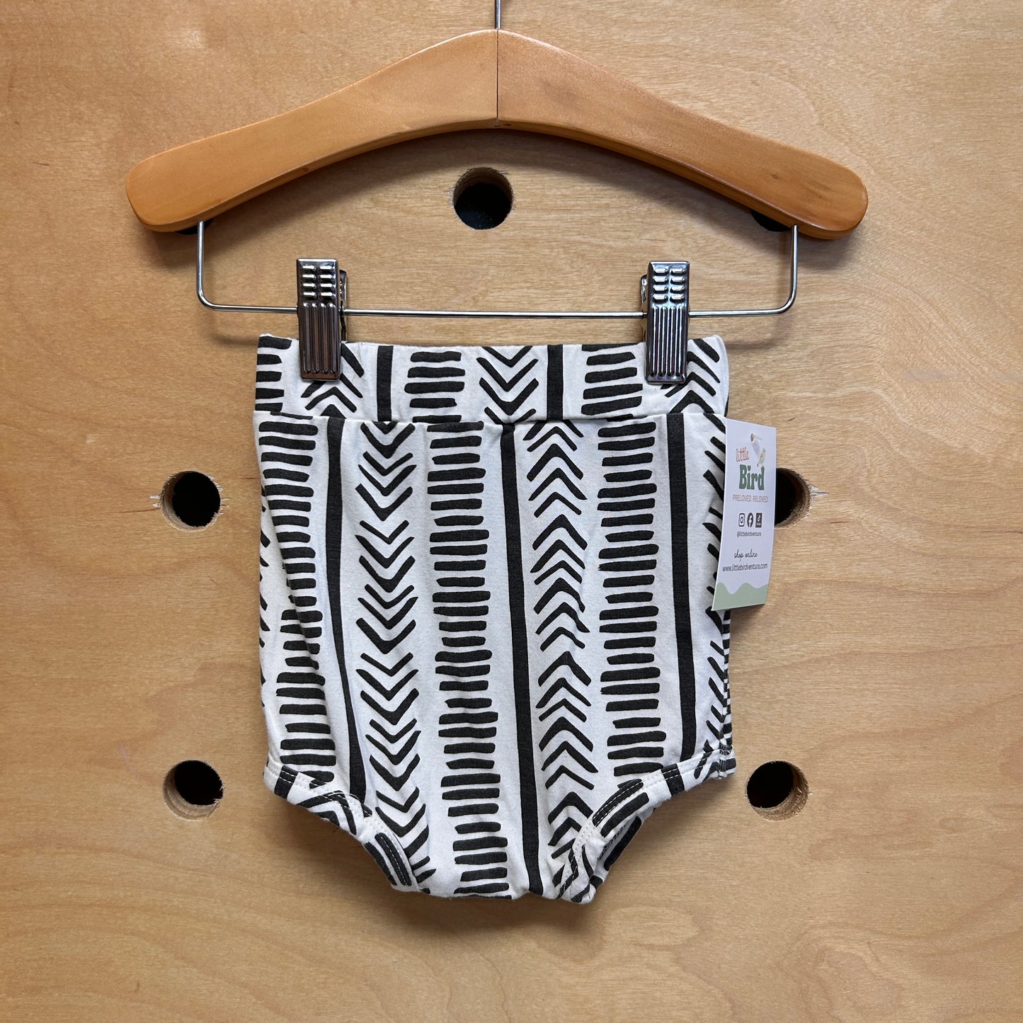 Black/White Bamboo Bloomers