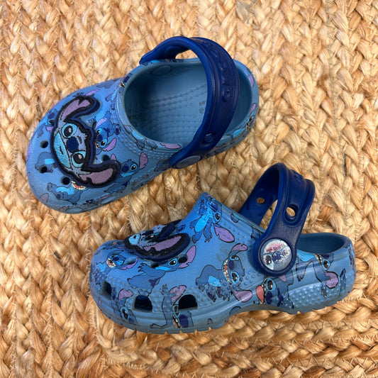 Blue Stitch Classic Clogs