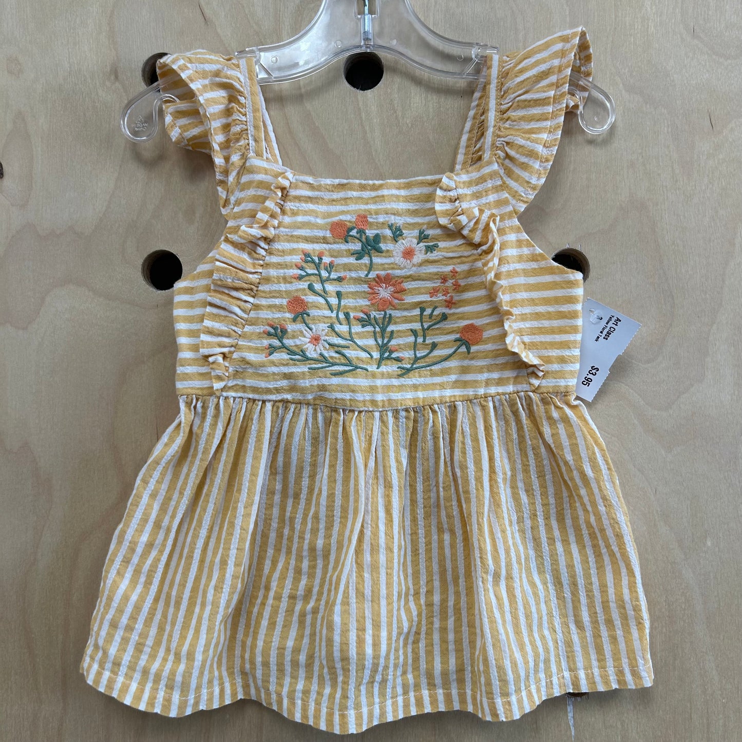Yellow Floral Tank