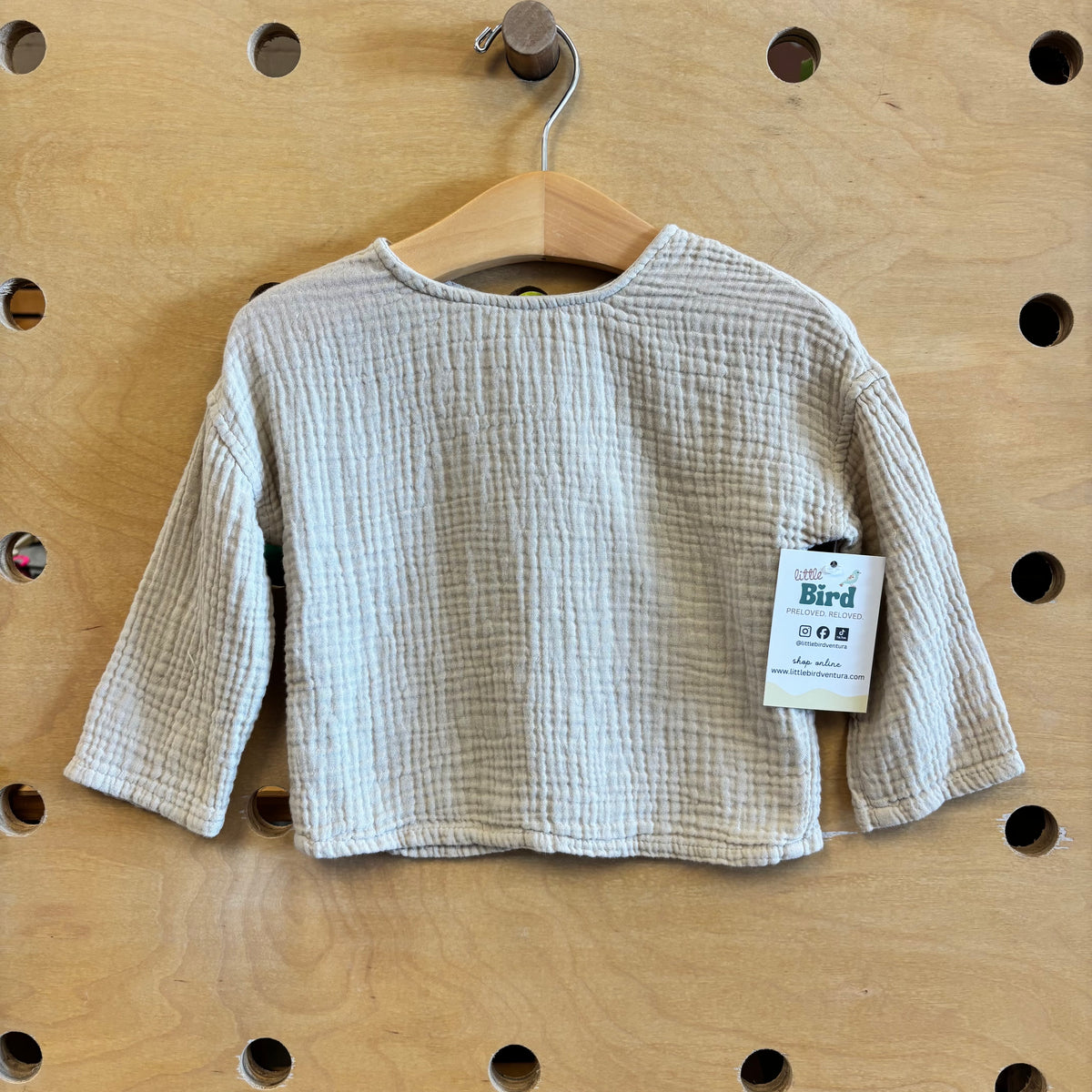 Organic Cream Gauze LS