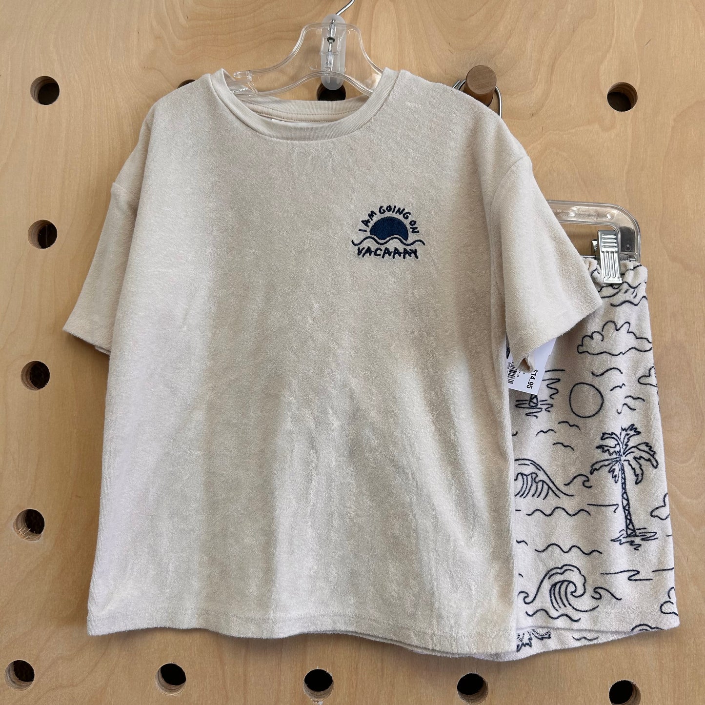 Going on Vacation Terry Top & Shorts