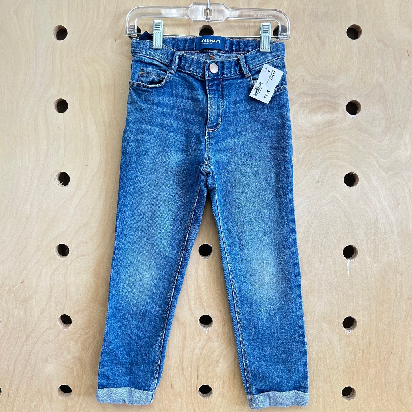 Cuffed Boyfriend Denim