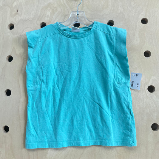 Teal Muscle Tee
