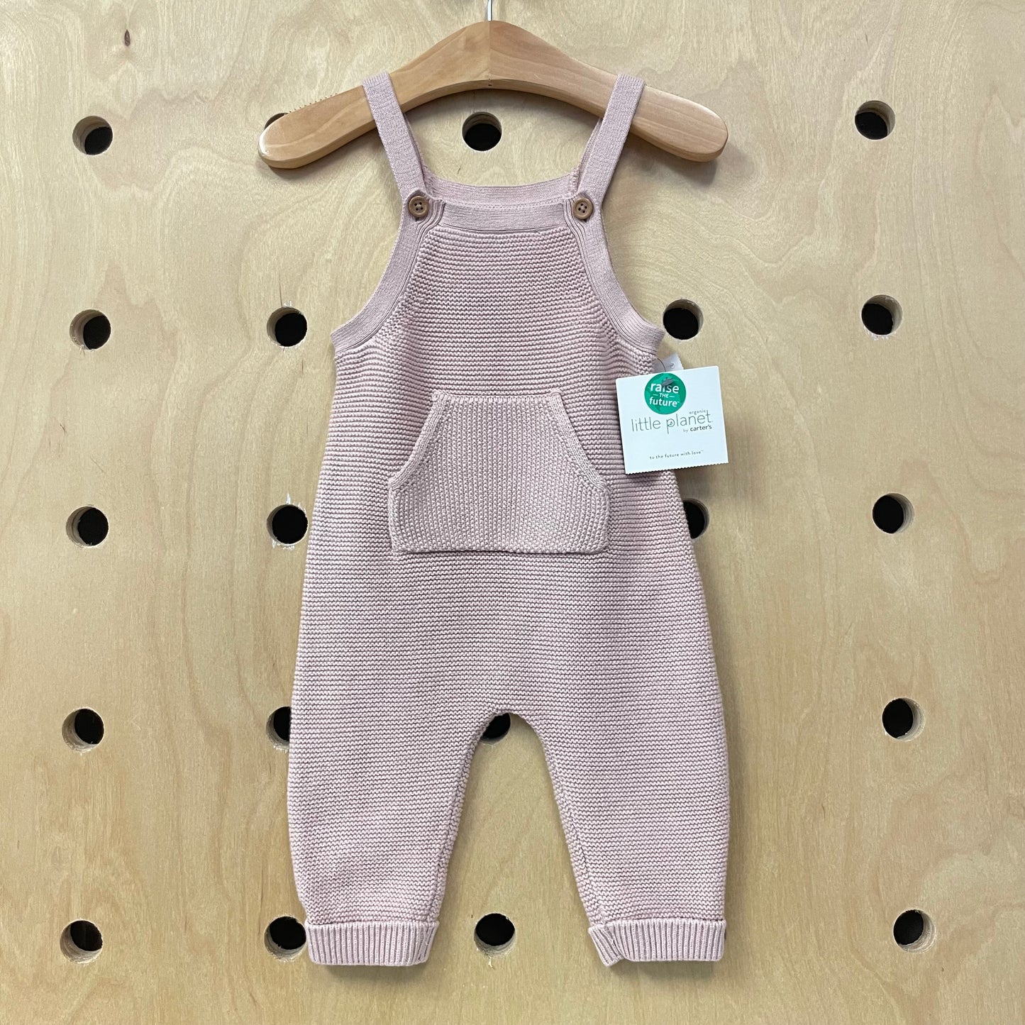 Organic Pink Knit Romper NEW!