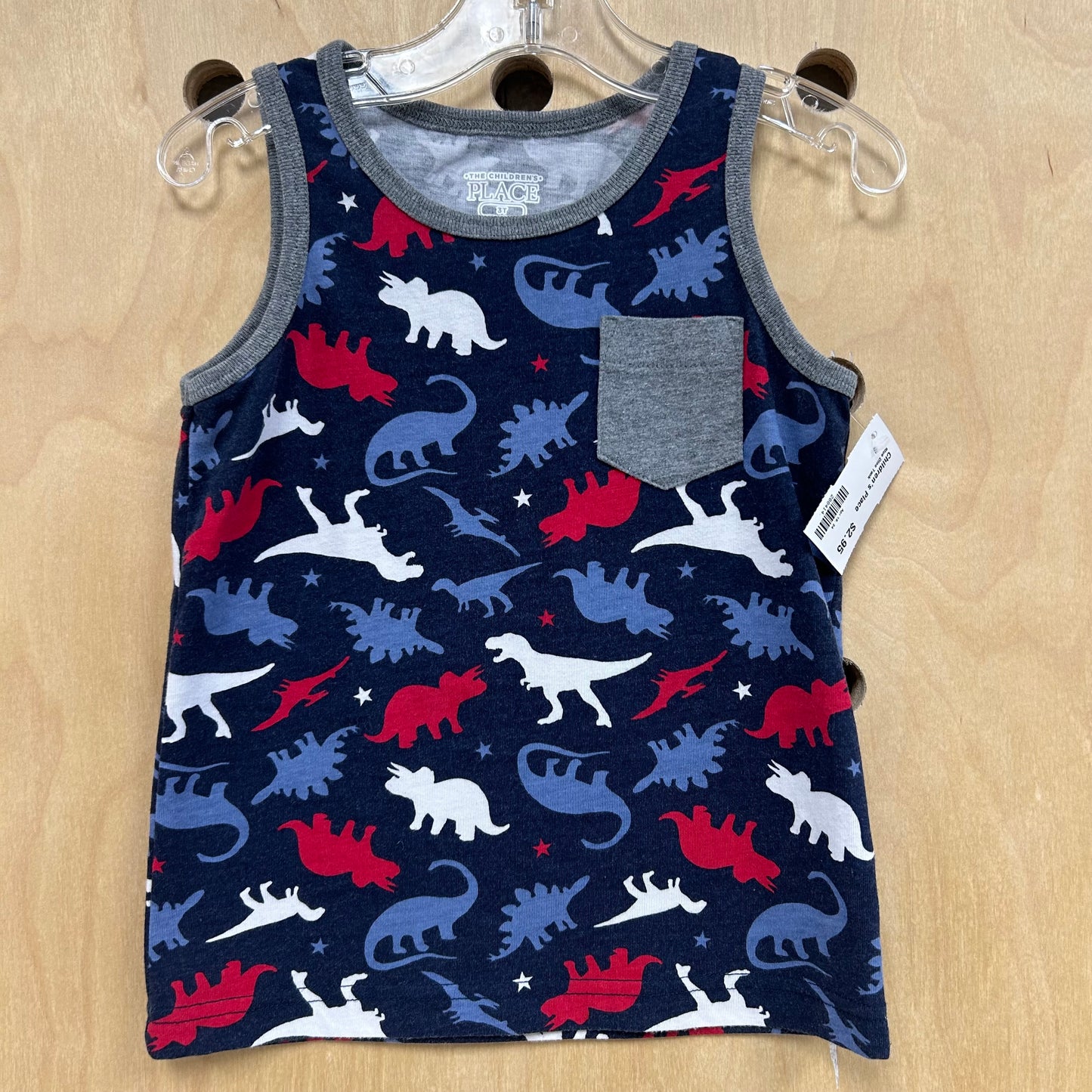 Blue Dino Tank