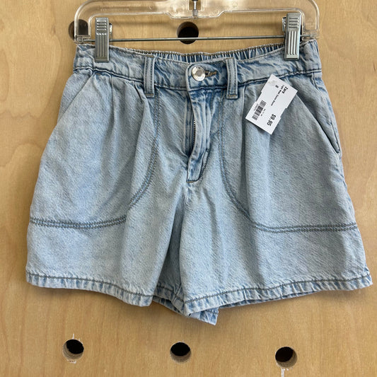 Light Wash Denim Shorts