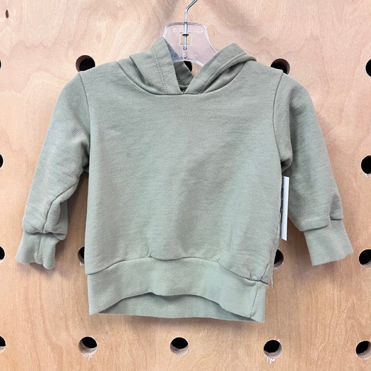 Organic Green French Terry Hoodie